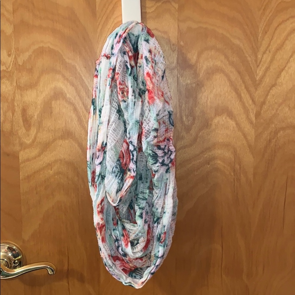 Charlotte Russe Floral Infinity Scarf